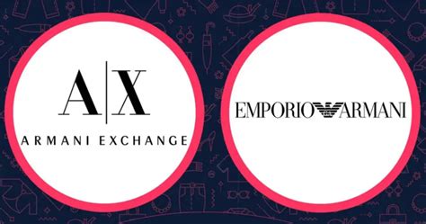 emporio armani and exchange difference.